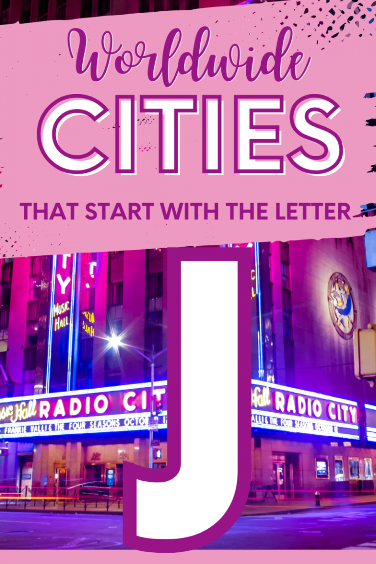 Worldwide List of Cities That Starts With J Things That Start With AZ